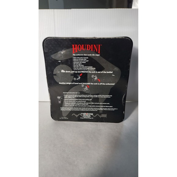 Houdini‎ Lever Corkscrew Wine Opener Foil Cutter Spare Spiral Bar Tool - Picture 6 of 9